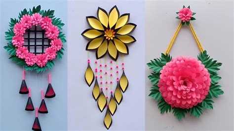 DIY Brass Ring Wall Decor from Sugar & Cloth. . Paper craft ideas for wall decoration